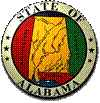 The great seal of the state of Alabama