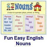 Fun Easy English - new american english grammar topic noun.